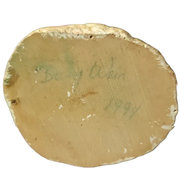 Vtg 1991 Stamped Santa Claus Christmas Story Good & Naughty List Statue Figurine - Picture 6 of 8